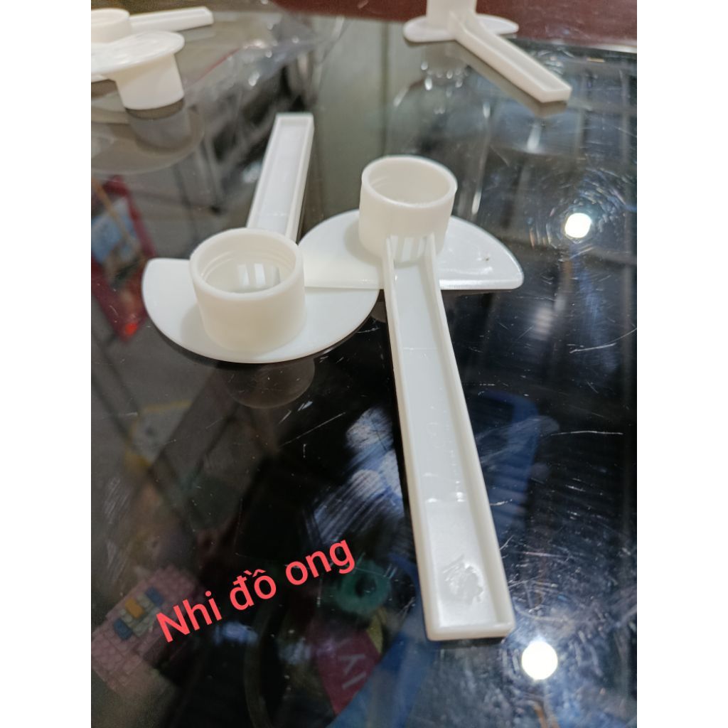 Máng mỏ vịt chăn ong mật , máng cho ong mật ăn bằng chai Combo 5C - Ảnh 7