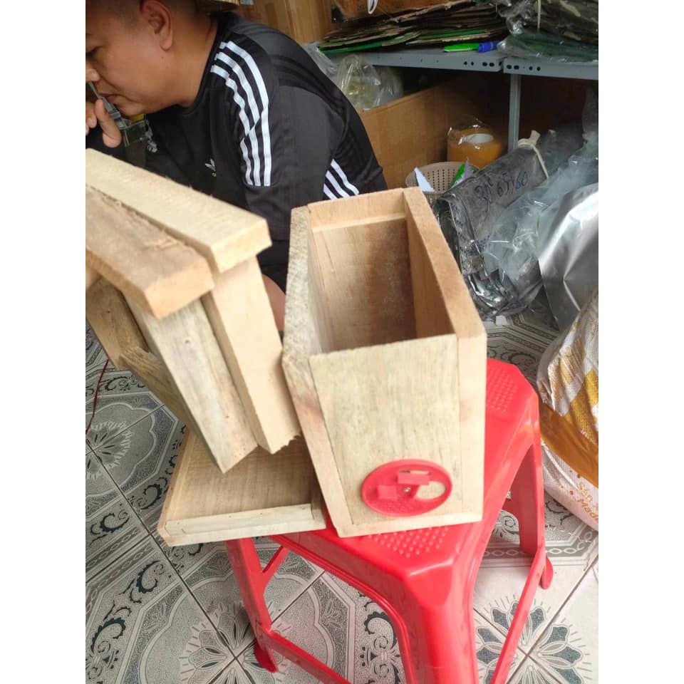 Cửa thùng phối ong chúa mini - Ảnh 5