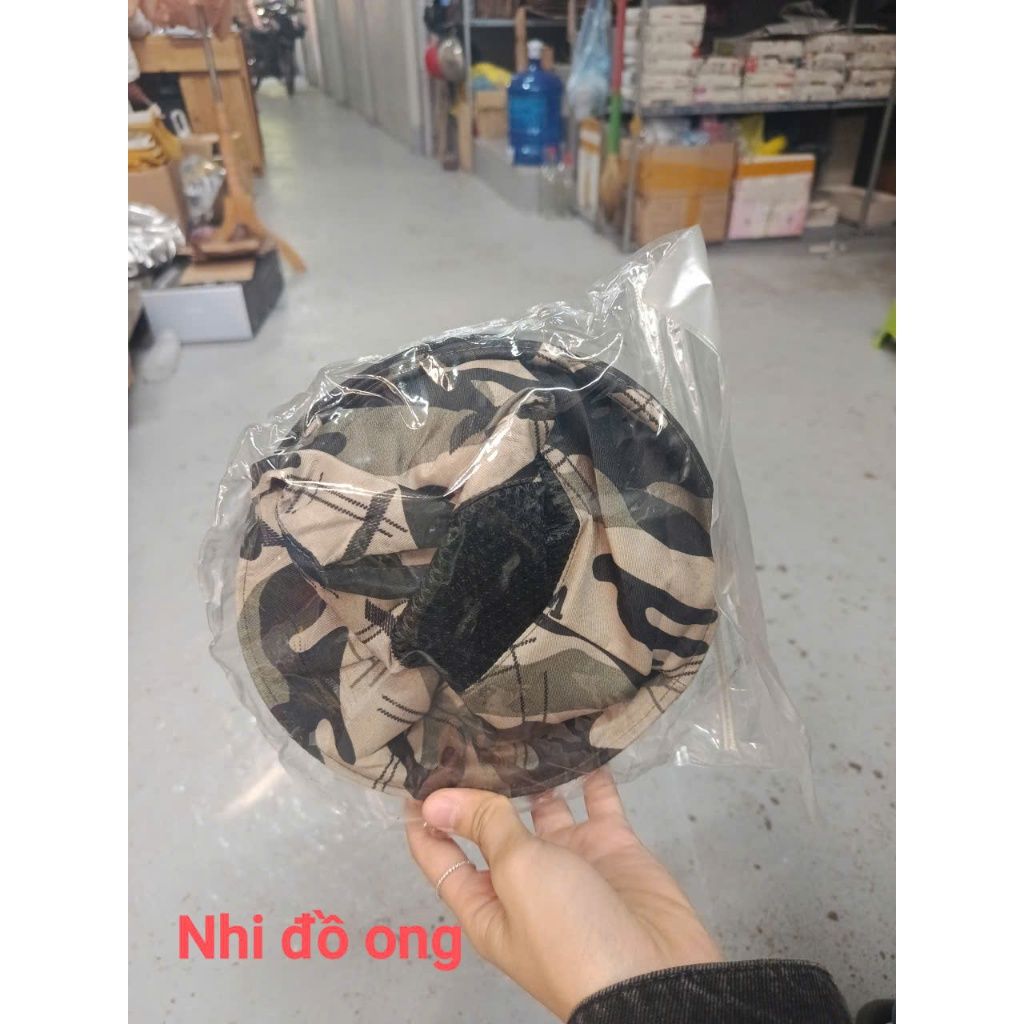 Mũ lưới gấp gọn,bắt Ong,câu Cá,cắt cỏ,đi dã ngoại - Ảnh 9